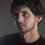Emotive black and white portrait of a man in Ciudad de México.
